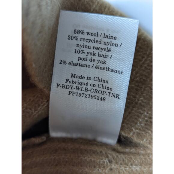 Everlane Wool Blend Crop Tank Top - Picture 8 of 9